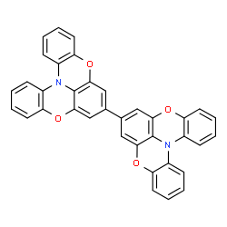 ChemSpider 2D Image | 7,7'-Bi[1,4]benzoxazino[2,3,4-kl]phenoxazine | C36H20N2O4