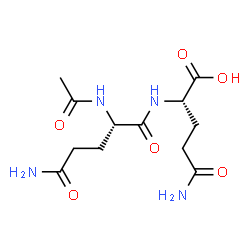 ChemSpider 2D Image | N~2~-Acetyl-L-glutaminyl-L-glutamine | C12H20N4O6