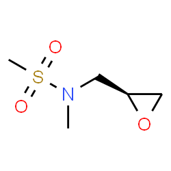 ChemSpider 2D Image | N-Methyl-N-[(2S)-2-oxiranylmethyl]methanesulfonamide | C5H11NO3S