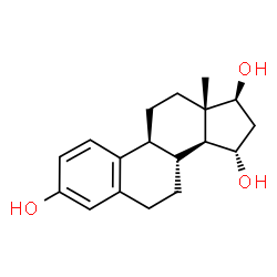 ChemSpider 2D Image | 15alpha-Hydroxyestradiol | C18H24O3