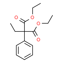 ChemSpider 2D Image | Diethyl Ethylphenylmalonate | C15H20O4