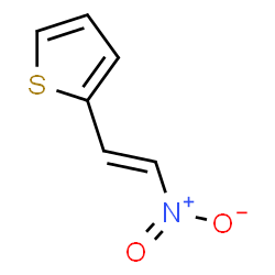 ChemSpider 2D Image | 2-[(E)-2-Nitrovinyl]thiophene | C6H5NO2S