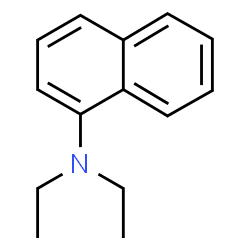 ChemSpider 2D Image | 1-(Diethylamino)naphthalene | C14H17N