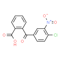 ChemSpider 2D Image | 2-(4-Chloro-3-nitrobenzoyl)benzoic acid | C14H8ClNO5
