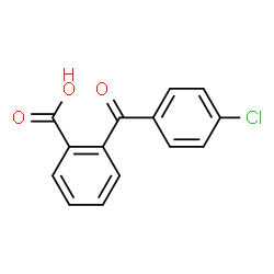 ChemSpider 2D Image | 2-(4-Chlorobenzoyl)benzoic acid | C14H9ClO3