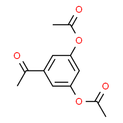 ChemSpider 2D Image | 3',5'-Diacetoxyacetophenone | C12H12O5