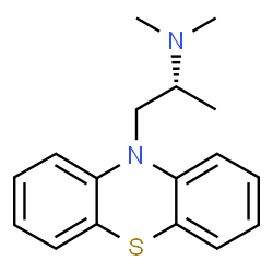 ChemSpider 2D Image | (+)-Promethazine | C17H20N2S
