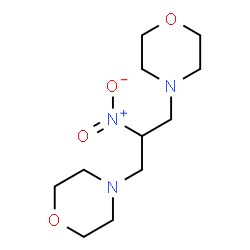 ChemSpider 2D Image | 4,4'-(2-Nitro-1,3-propanediyl)dimorpholine | C11H21N3O4