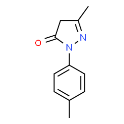 ChemSpider 2D Image | Tolylmethylpyrazolone | C11H12N2O