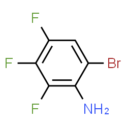 ChemSpider 2D Image | 2-Bromo-4,5,6-trifluoroaniline | C6H3BrF3N