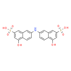ChemSpider 2D Image | Di-J acid | C20H15NO8S2