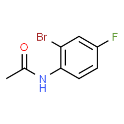 ChemSpider 2D Image | N-(2-Bromo-4-fluorophenyl)acetamide | C8H7BrFNO