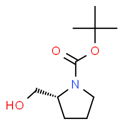 ChemSpider 2D Image | N-Boc-D-prolinol | C10H19NO3