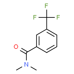 ChemSpider 2D Image | N,N-Dimethyl-3-(trifluoromethyl)benzamide | C10H10F3NO