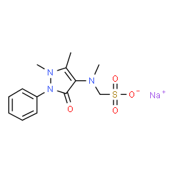 ChemSpider 2D Image | Metamizole sodium | C13H16N3NaO4S
