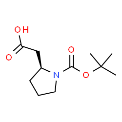 ChemSpider 2D Image | Boc-beta3-Homopro-OH | C11H19NO4