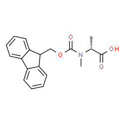 ChemSpider 2D Image | Fmoc-N-Me-D-Ala-OH | C19H19NO4