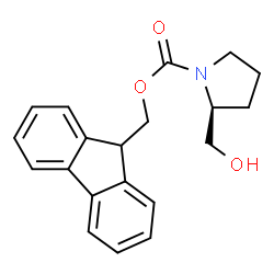 ChemSpider 2D Image | N-Fmoc-L-prolinol | C20H21NO3