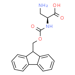 ChemSpider 2D Image | Fmoc-Dap-OH | C18H18N2O4