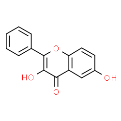 ChemSpider 2D Image | 3,6-Dihydroxyflavone | C15H10O4