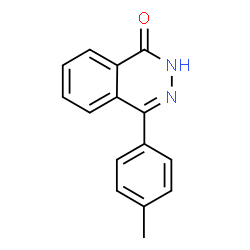 ChemSpider 2D Image | 4-(4-methylphenyl)phthalazin-1-ol | C15H12N2O