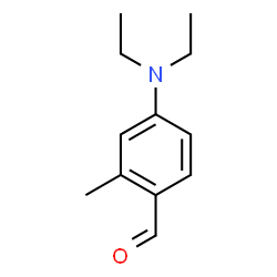 ChemSpider 2D Image | 4-DIETHYLAMINO O-TOLUALDEHYDE | C12H17NO