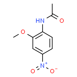 ChemSpider 2D Image | 2-Acetylamino-5-nitroanisole | C9H10N2O4