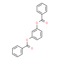 ChemSpider 2D Image | Resorcinol dibenzoate | C20H14O4
