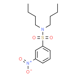ChemSpider 2D Image | N,N-Dibutyl-3-nitrobenzenesulfonamide | C14H22N2O4S