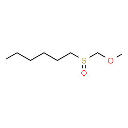 ChemSpider 2D Image | 1-[(Methoxymethyl)sulfinyl]hexane | C8H18O2S