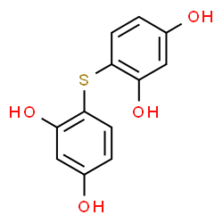 ChemSpider 2D Image | 4,4'-thiodiresorcinol | C12H10O4S