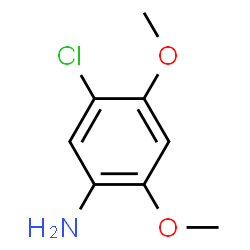 ChemSpider 2D Image | 5-Chloro-2,4-dimethoxyaniline | C8H10ClNO2