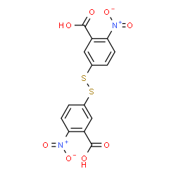 ChemSpider 2D Image | Ellman's reagent | C14H8N2O8S2