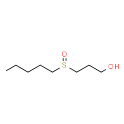 ChemSpider 2D Image | 3-(Pentylsulfinyl)-1-propanol | C8H18O2S