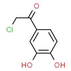 ChemSpider 2D Image | 4-(Chloroacetyl)catechol | C8H7ClO3