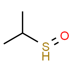 ChemSpider 2D Image | 2-(Oxido-lambda~4~-sulfanyl)propane | C3H8OS