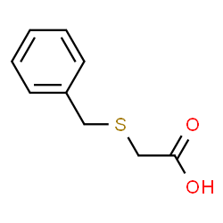 ChemSpider 2D Image | (benzylthio)acetic acid | C9H10O2S