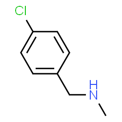 ChemSpider 2D Image | n-(p-chlorobenzyl)methylamine | C8H10ClN