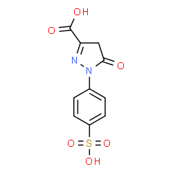 ChemSpider 2D Image | Pyrazolone T | C10H8N2O6S