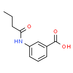 ChemSpider 2D Image | 3-butanamidobenzoic acid | C11H13NO3