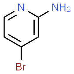 ChemSpider 2D Image | 4-brompyridin-2-amin | C5H5BrN2