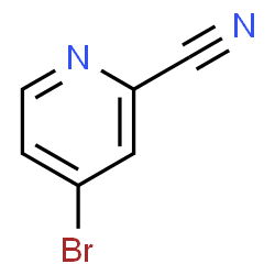 ChemSpider 2D Image | 4-bromopicolinonitrile | C6H3BrN2