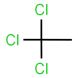 ChemSpider 2D Image | 1,1,1-Trichloroethane | C2H3Cl3