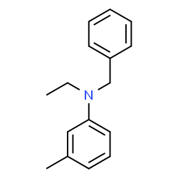 ChemSpider 2D Image | Ethylbenzyltoluidine | C16H19N