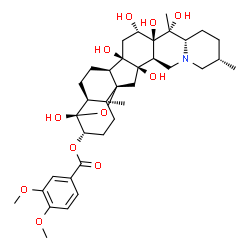 ChemSpider 2D Image | Veratridine | C36H51NO11