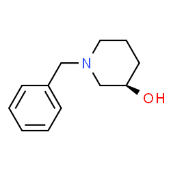 ChemSpider 2D Image | (3R)-1-Benzyl-3-piperidinol | C12H17NO