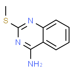 ChemSpider 2D Image | 2-(methylthio)quinazolin-4-amine | C9H9N3S