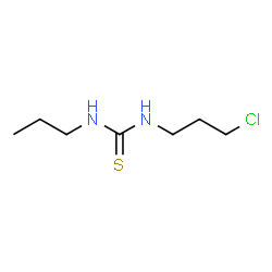 ChemSpider 2D Image | 1-(3-Chloropropyl)-3-propylthiourea | C7H15ClN2S