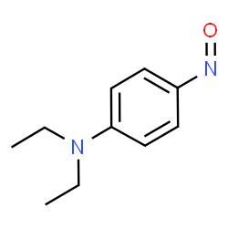 ChemSpider 2D Image | N,N-Diethyl-4-nitrosoaniline | C10H14N2O
