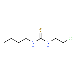 ChemSpider 2D Image | 1-Butyl-3-(2-chloroethyl)thiourea | C7H15ClN2S